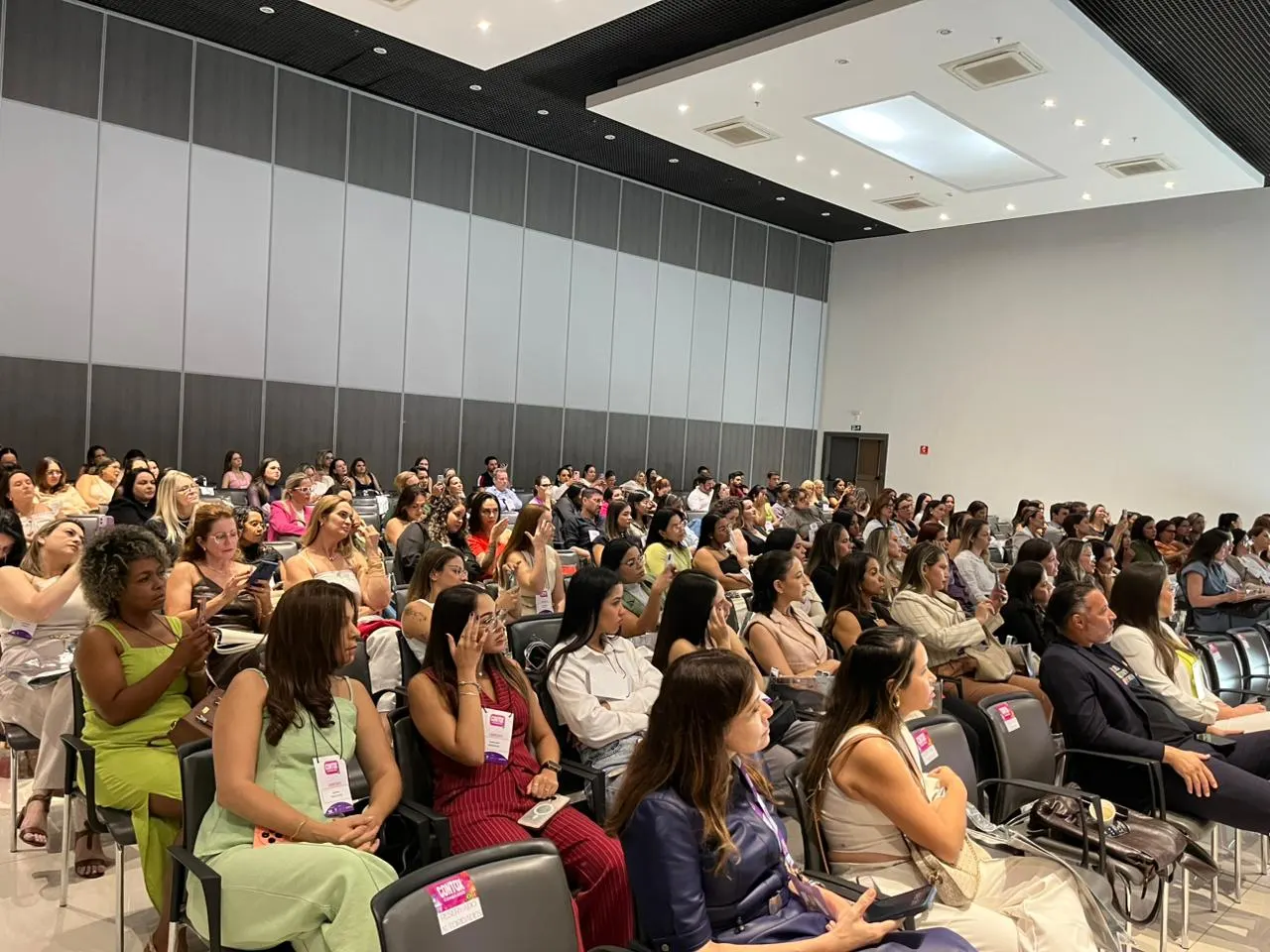 Auditório do Contox Cuiabá durante a palestra